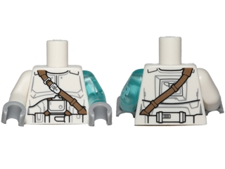 973pb1741c01 | Torso SW Armor Clone Trooper with Dark Tan Diagonal Belt Pattern | LEGOPART