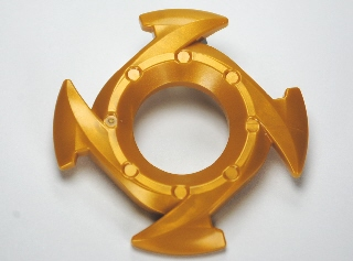 98341 | Ring 4 x 4 with 2 x 2 Hole and 4 Arrow Ends (Ninjago Spinner Crown) | LEGOPART