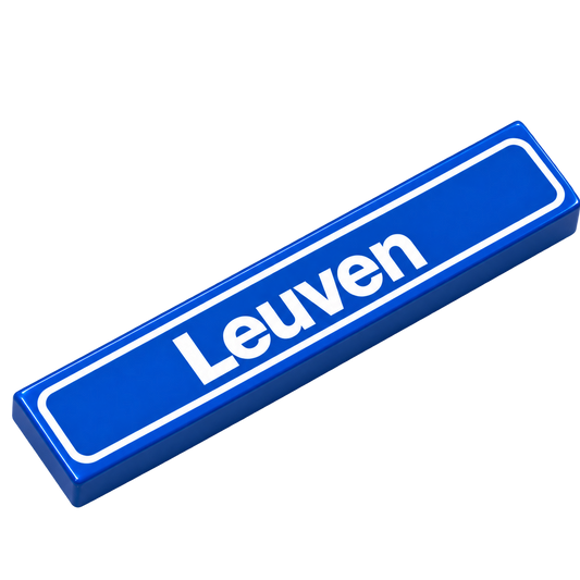 1x6 Wegmarkering: Stationsbord 'Leuven'
