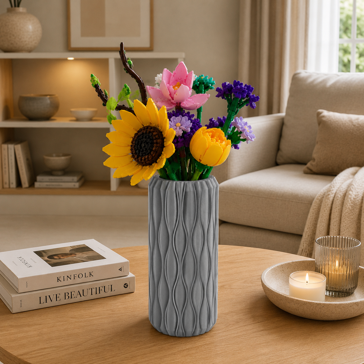 Vaas 6 voor LEGO® Bloemen