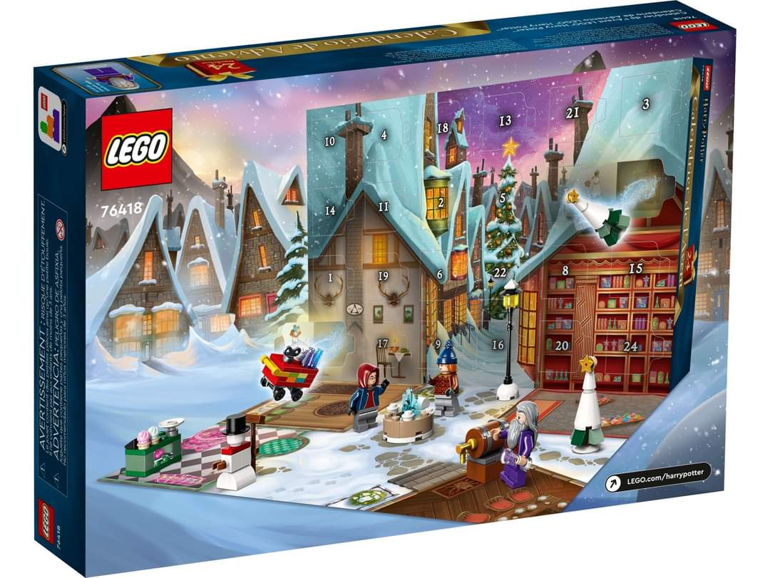 Harry Potter Advent Calendar 2023 LEGO 76418