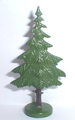FTPineH | Plant, Tree Flat Pine Painted with Hollow Base | LEGOPART