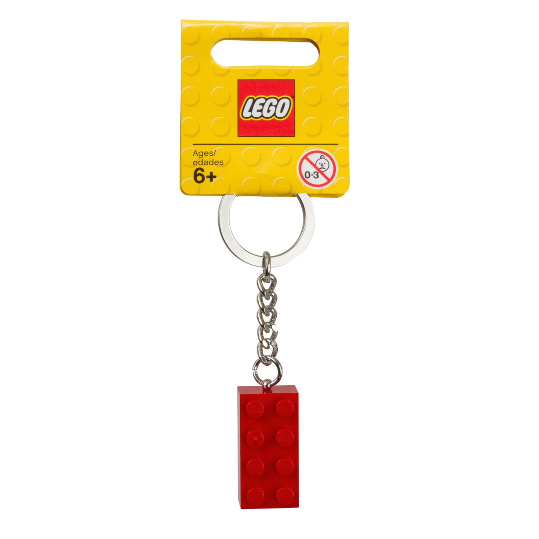 2 x 4 Brick - Red Key Chain LEGO 3917-GEAR