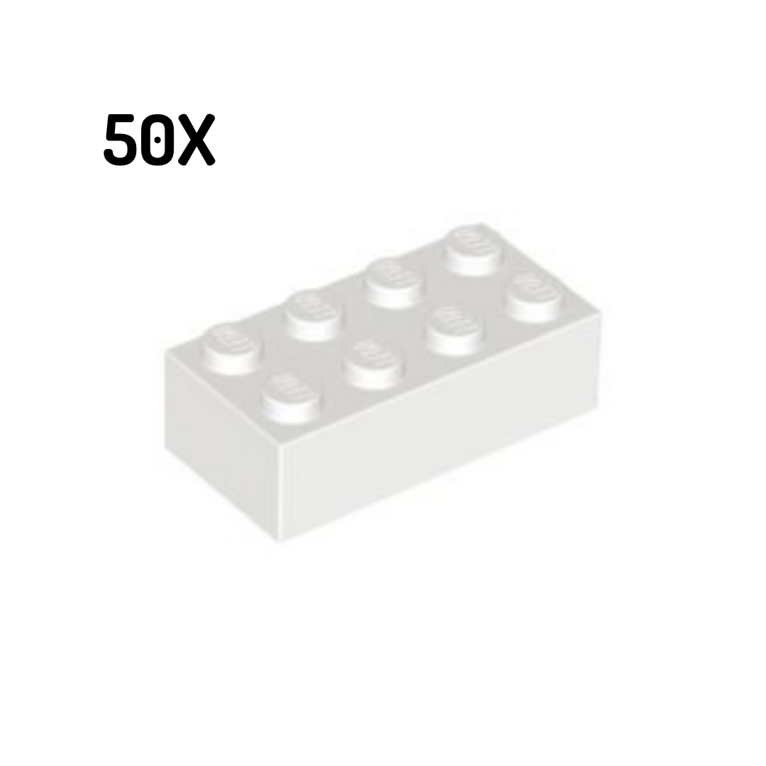 3001 | Brick 2 x 4 50pcs