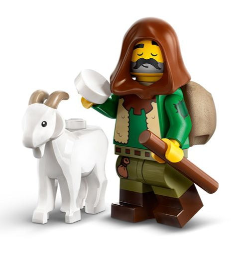 Minifigure Series 25 Shepherd with goat LEGO col25-5