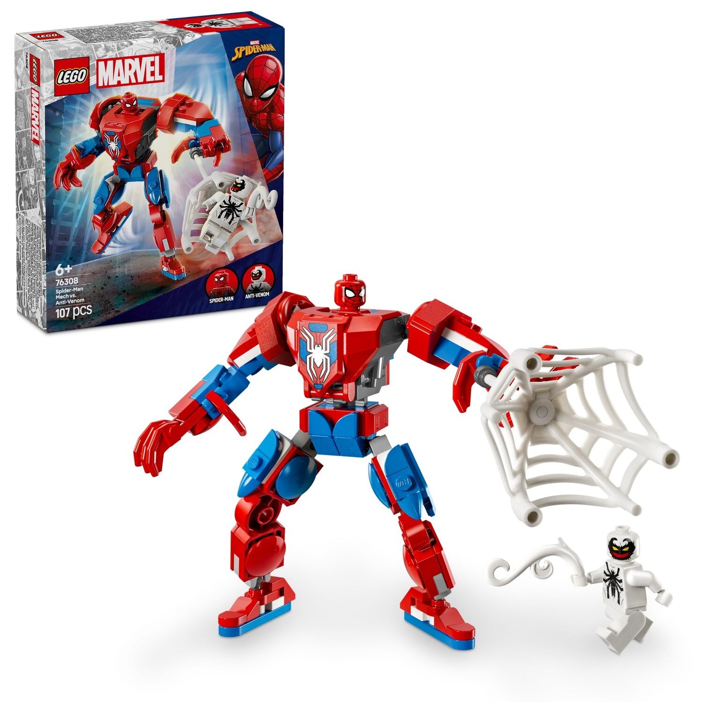 Spider-Man Mech vs. Anti-Venom LEGO 76308