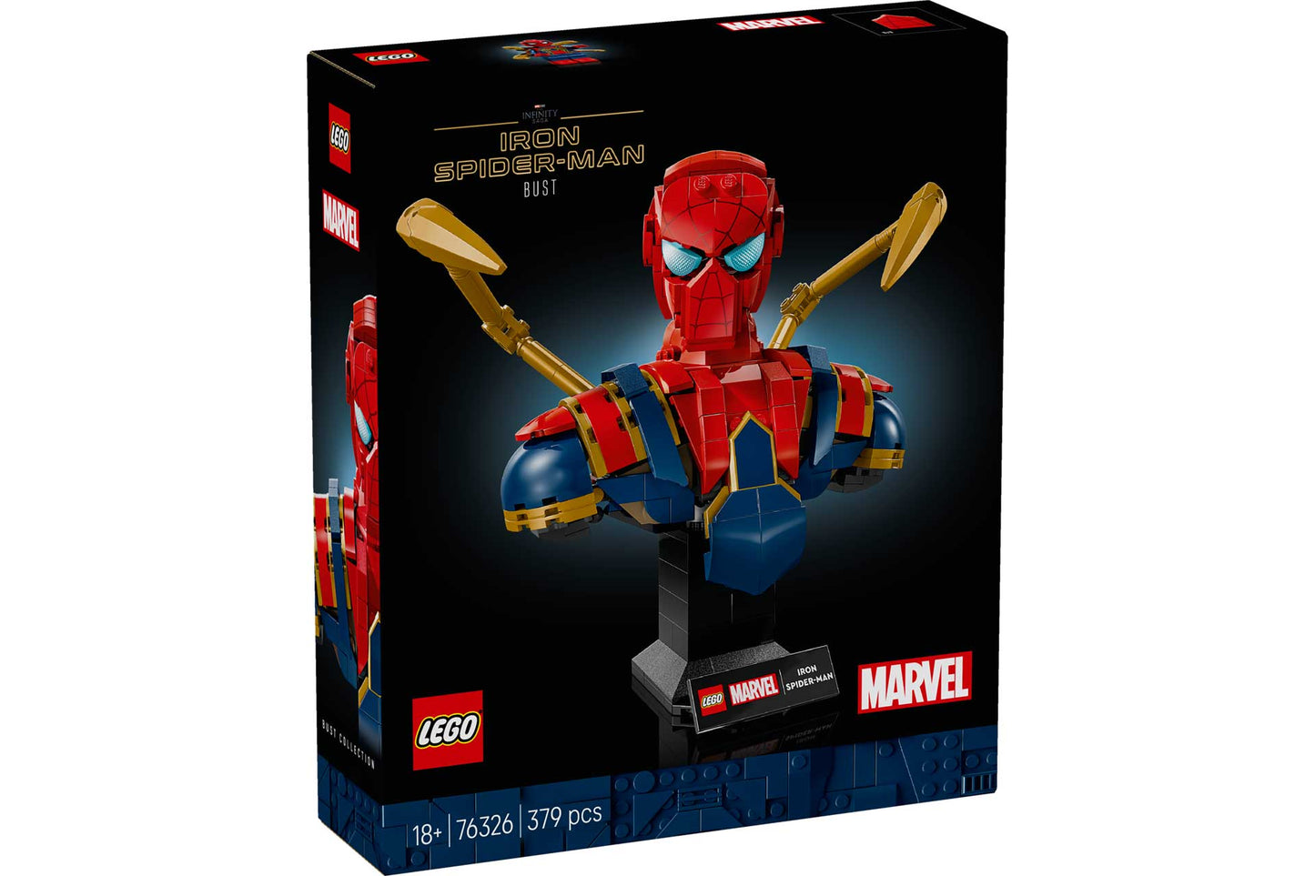 Iron Spider-Man Bust LEGO 76326