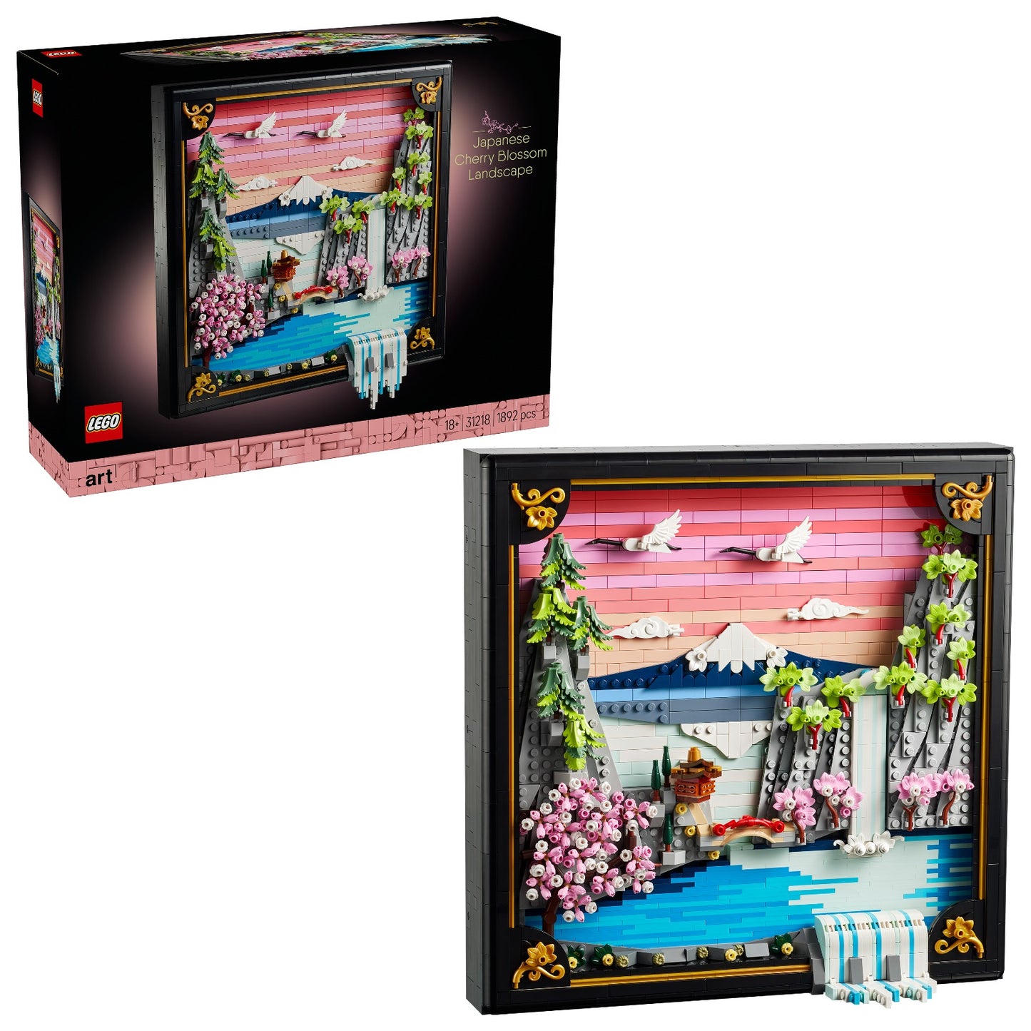 Japanese Cherry Blossom Landscape LEGO 31218