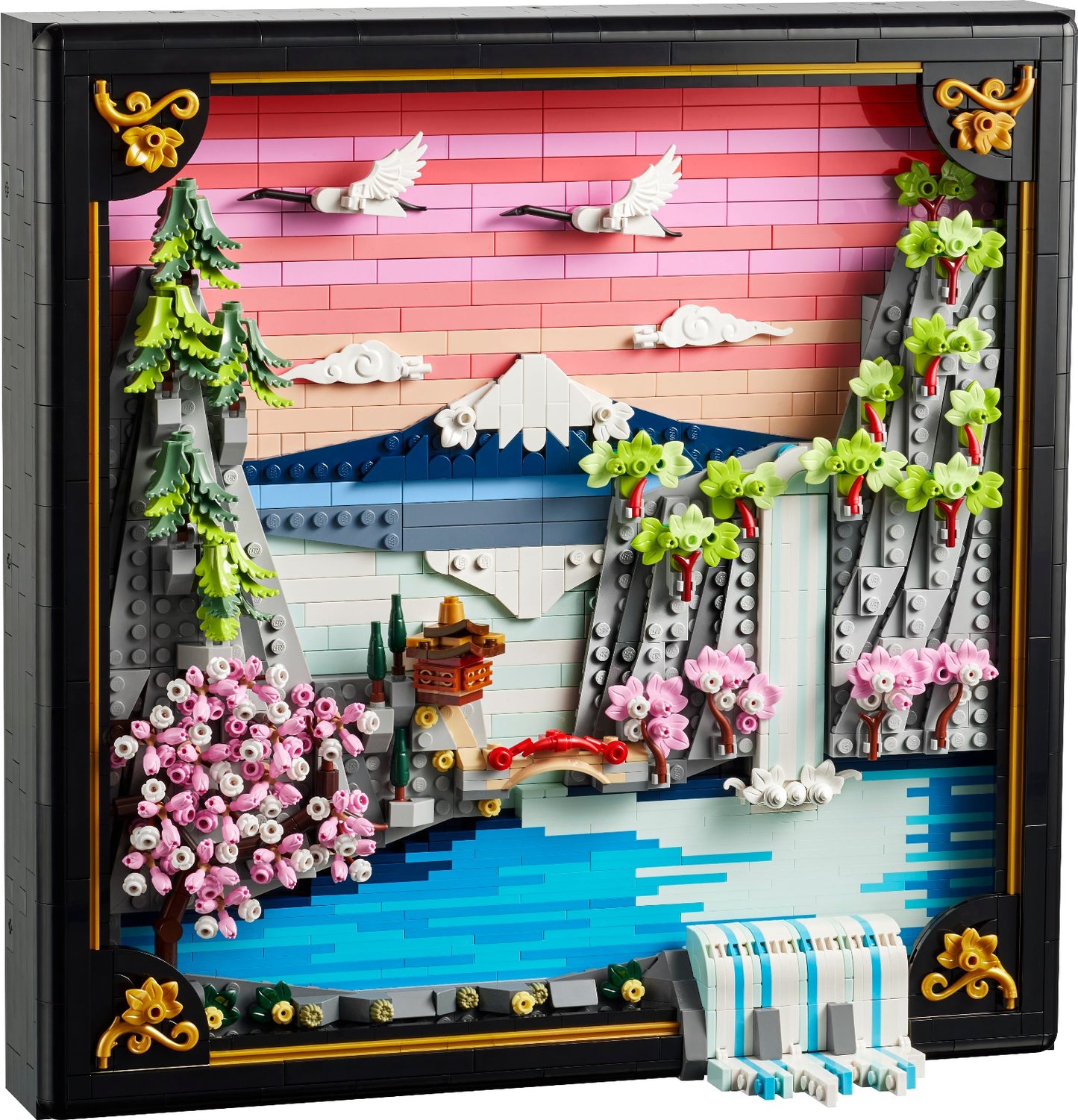 Japanese Cherry Blossom Landscape LEGO 31218