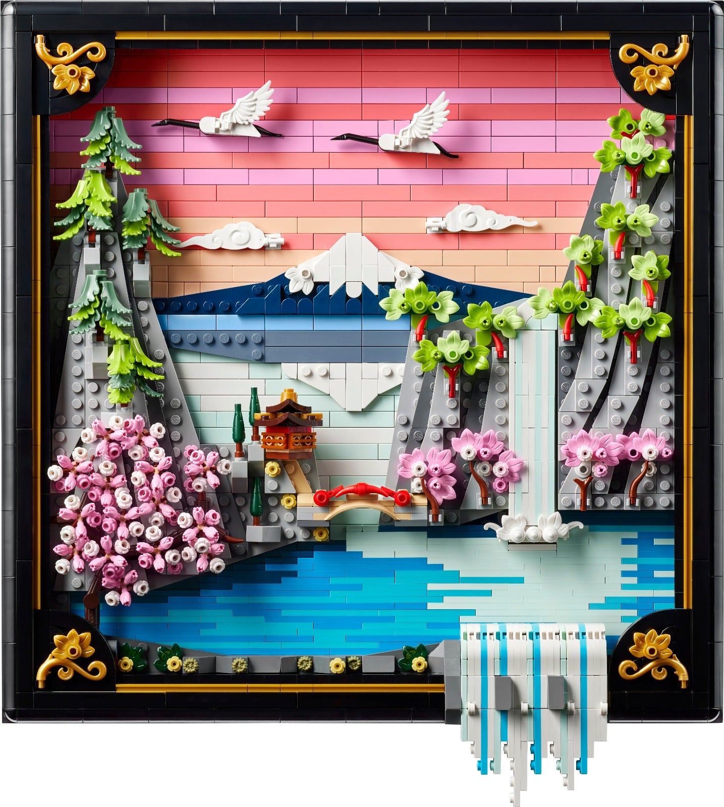 Japanese Cherry Blossom Landscape LEGO 31218