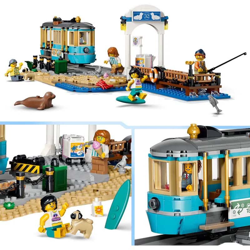 Classic Beach Streetcar LEGO 60506