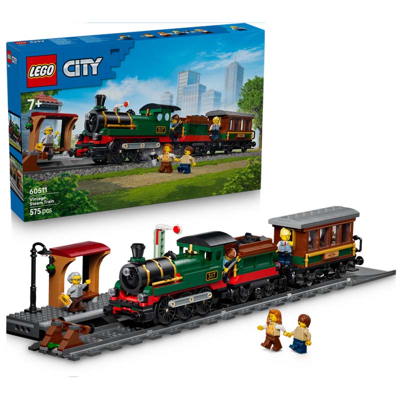 Vintage Steam Train LEGO 60511