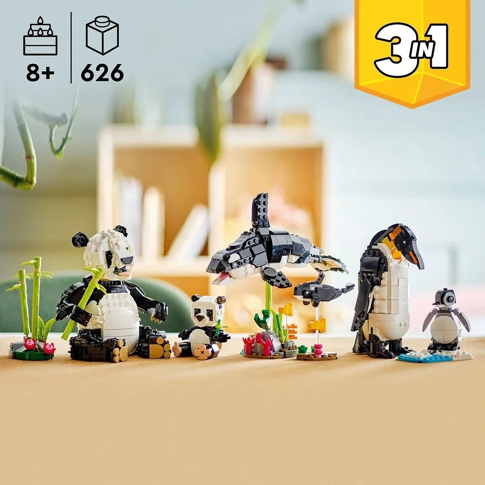 Wild Animals: Panda Family LEGO 31165