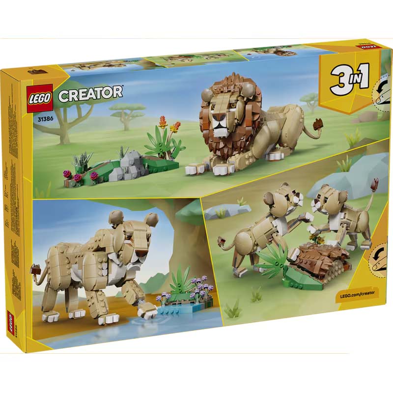 Wild Animals: Majestic Lion LEGO 31386