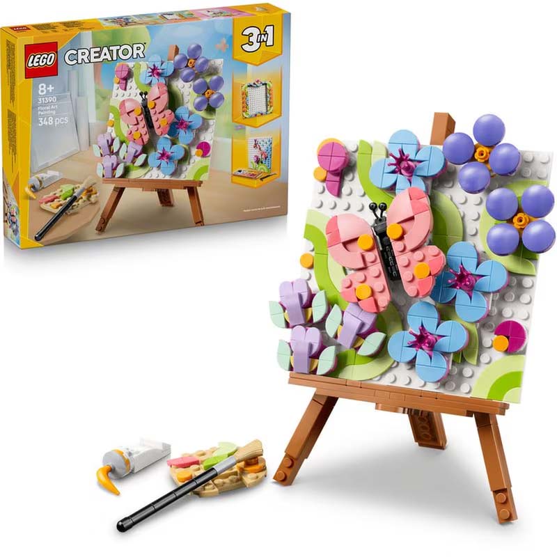Floral Art Decor Painting LEGO 31390
