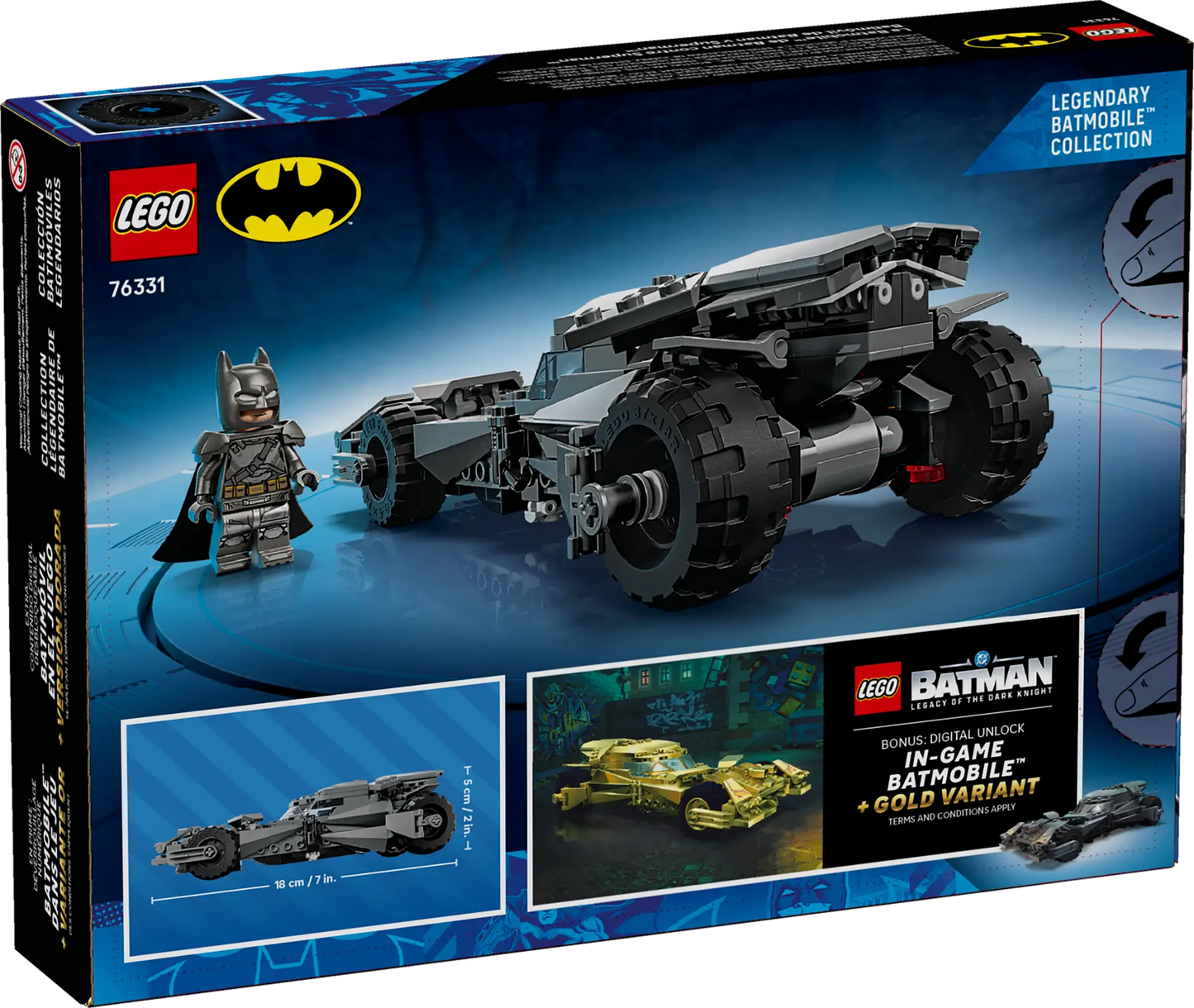 Batman vs. Superman Batmobile LEGO 76331