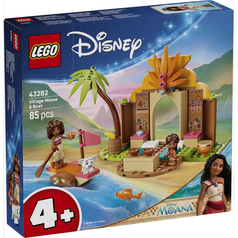 Village House & Boat LEGO 43282