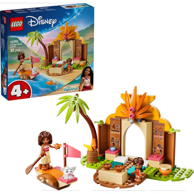 Village House & Boat LEGO 43282