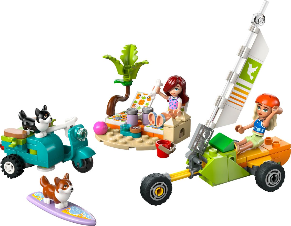 Surfing Dogs and Scooter Adventure LEGO 42641