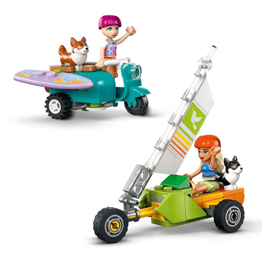 Surfing Dogs and Scooter Adventure LEGO 42641