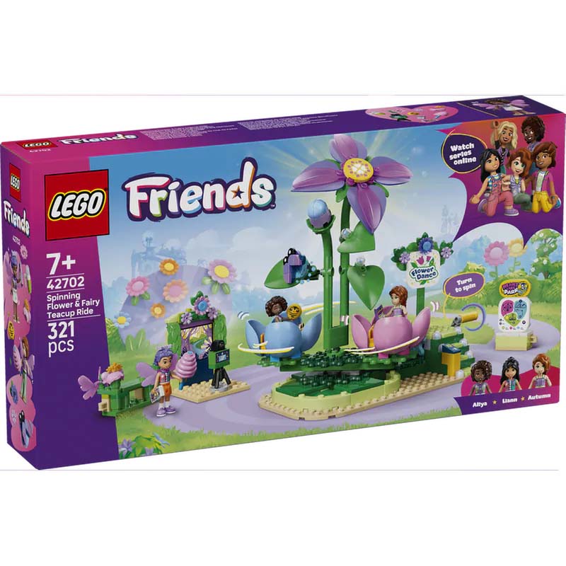Spinning Flower & Fairy Teacup Ride LEGO 42702