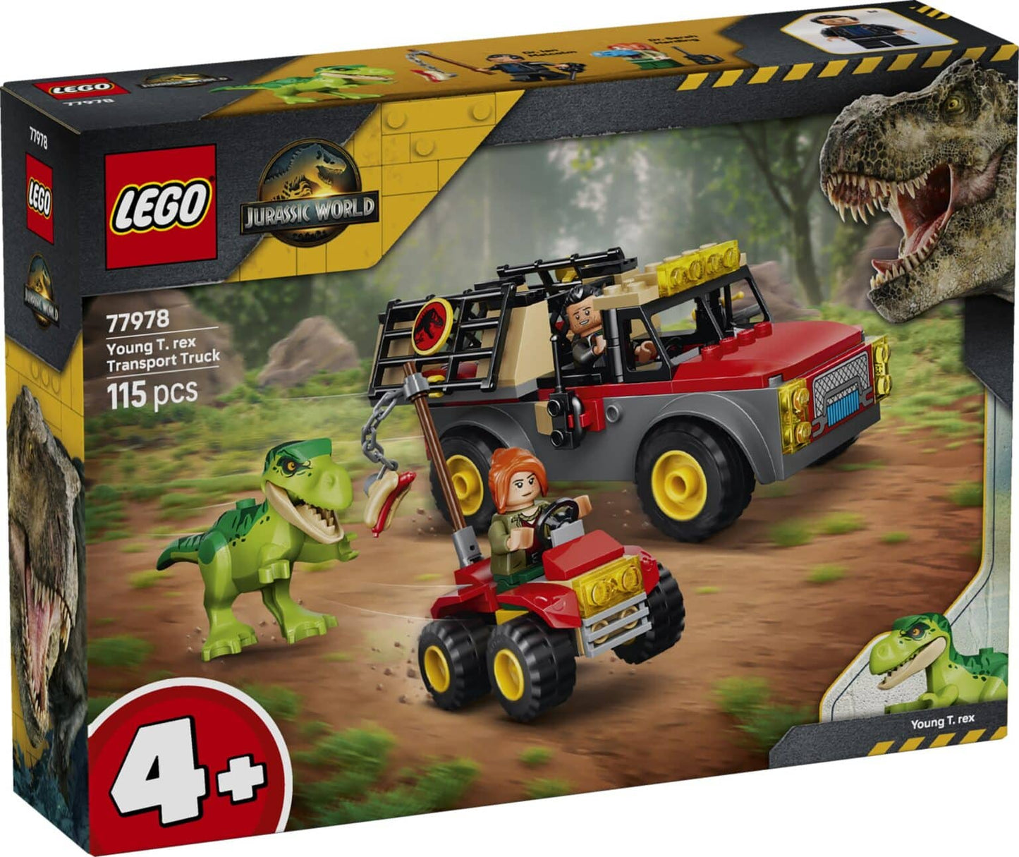 Young T. rex Transport Truck LEGO 77978