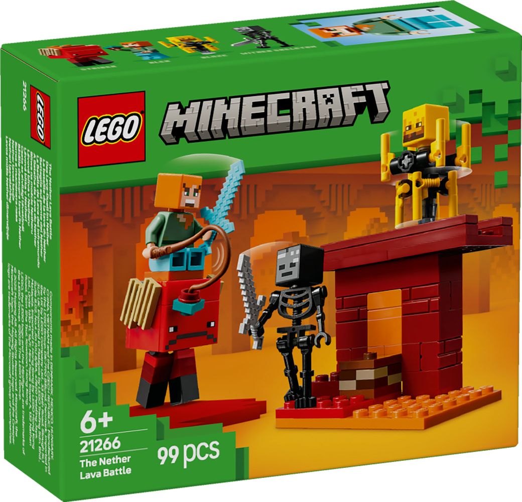 The Nether Lava Battle LEGO 21266