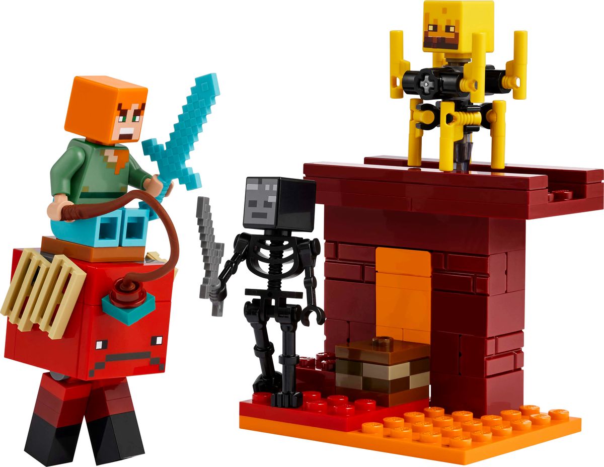 The Nether Lava Battle LEGO 21266