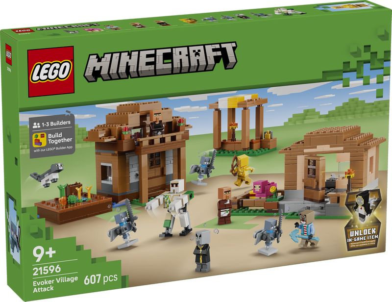 Evoker Village Attack LEGO 21596