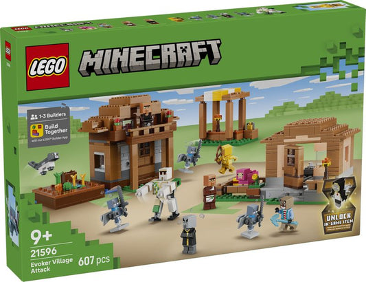 Evoker Village Attack LEGO 21596