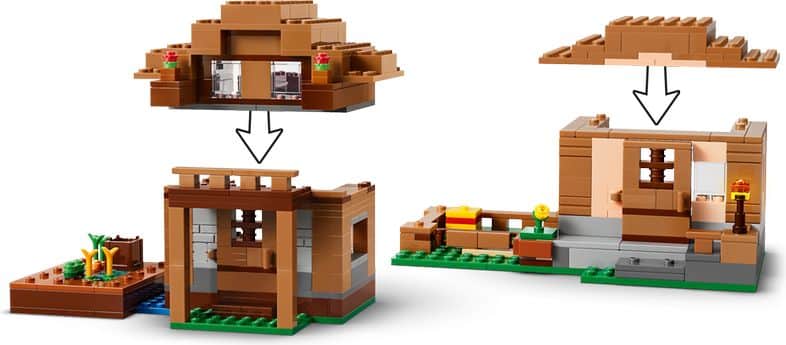 Evoker Village Attack LEGO 21596
