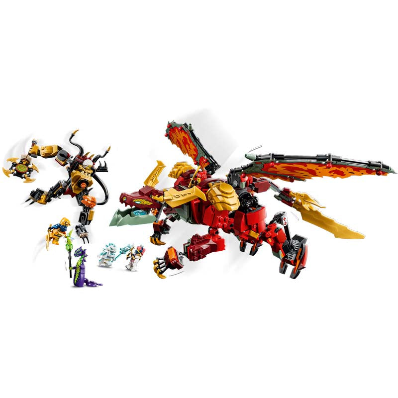 Wyldfyre's Transforming Dragon Mech LEGO 71868