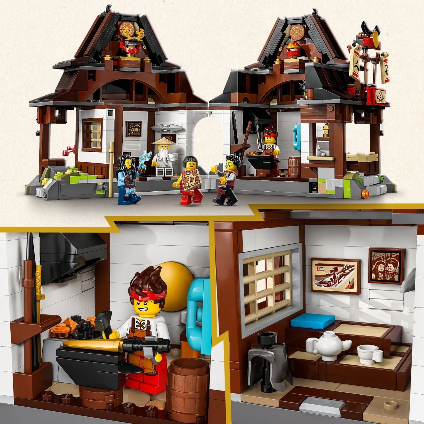 Four Weapons Blacksmith 15th Anniversary LEGO 71858