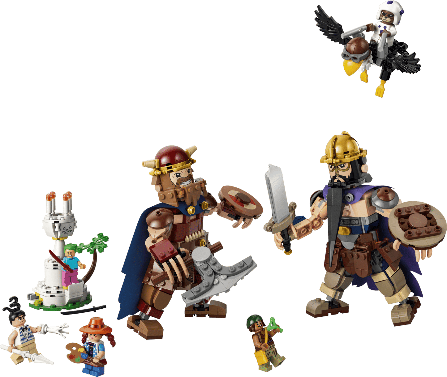 Dorry vs. Brogy – Giants of Little Garden LEGO 75644