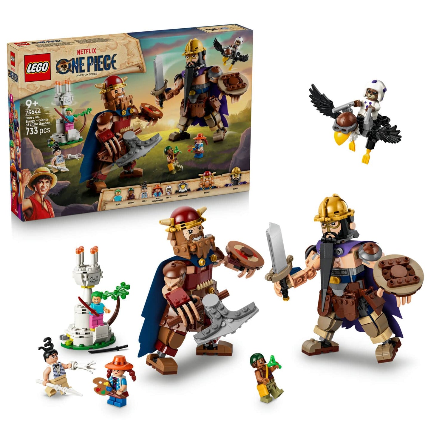 Dorry vs. Brogy – Giants of Little Garden LEGO 75644