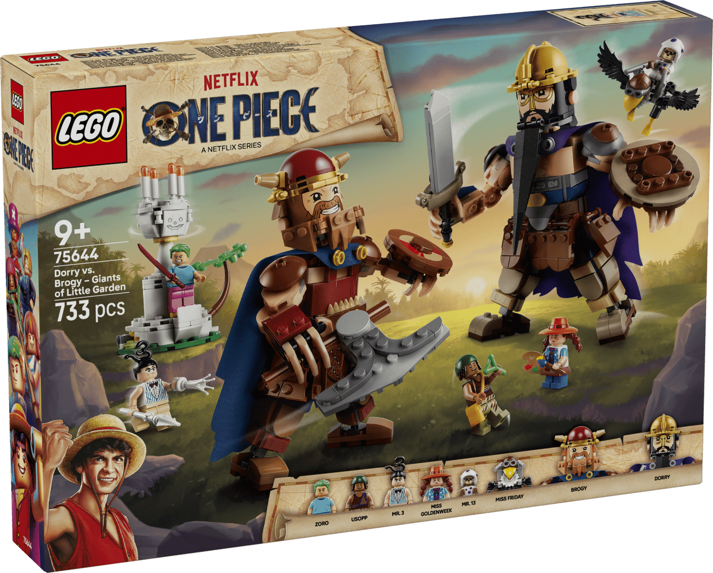 Dorry vs. Brogy – Giants of Little Garden LEGO 75644