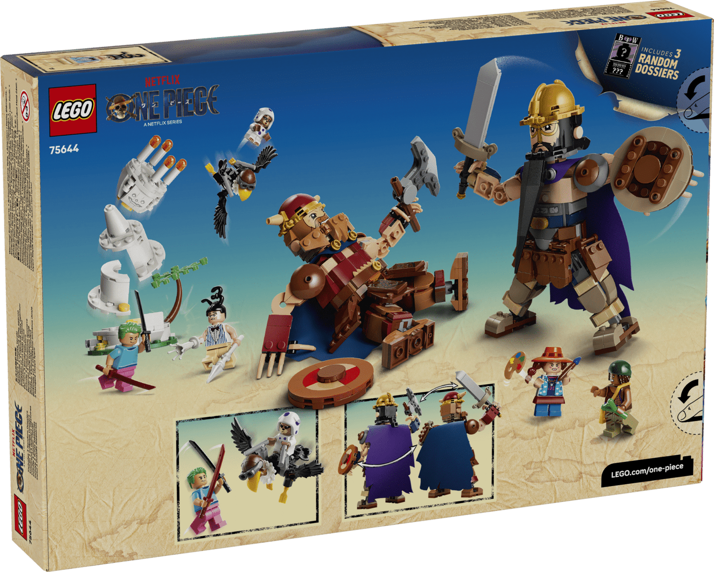 Dorry vs. Brogy – Giants of Little Garden LEGO 75644