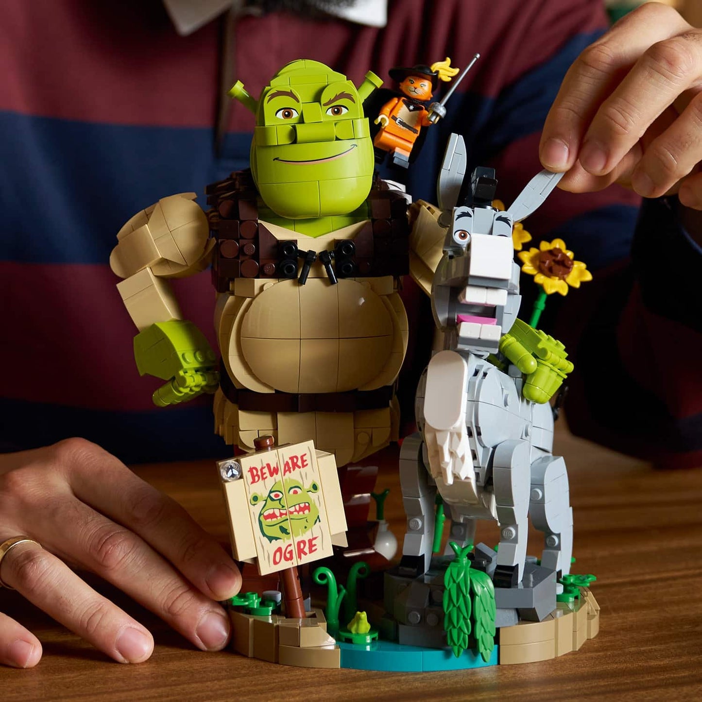 Shrek, Donkey & Puss in Boots LEGO 72423