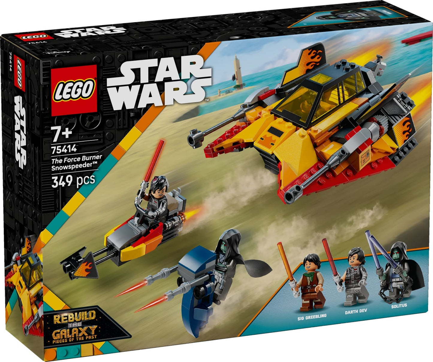 The Force Burner Snowspeeder LEGO 75414