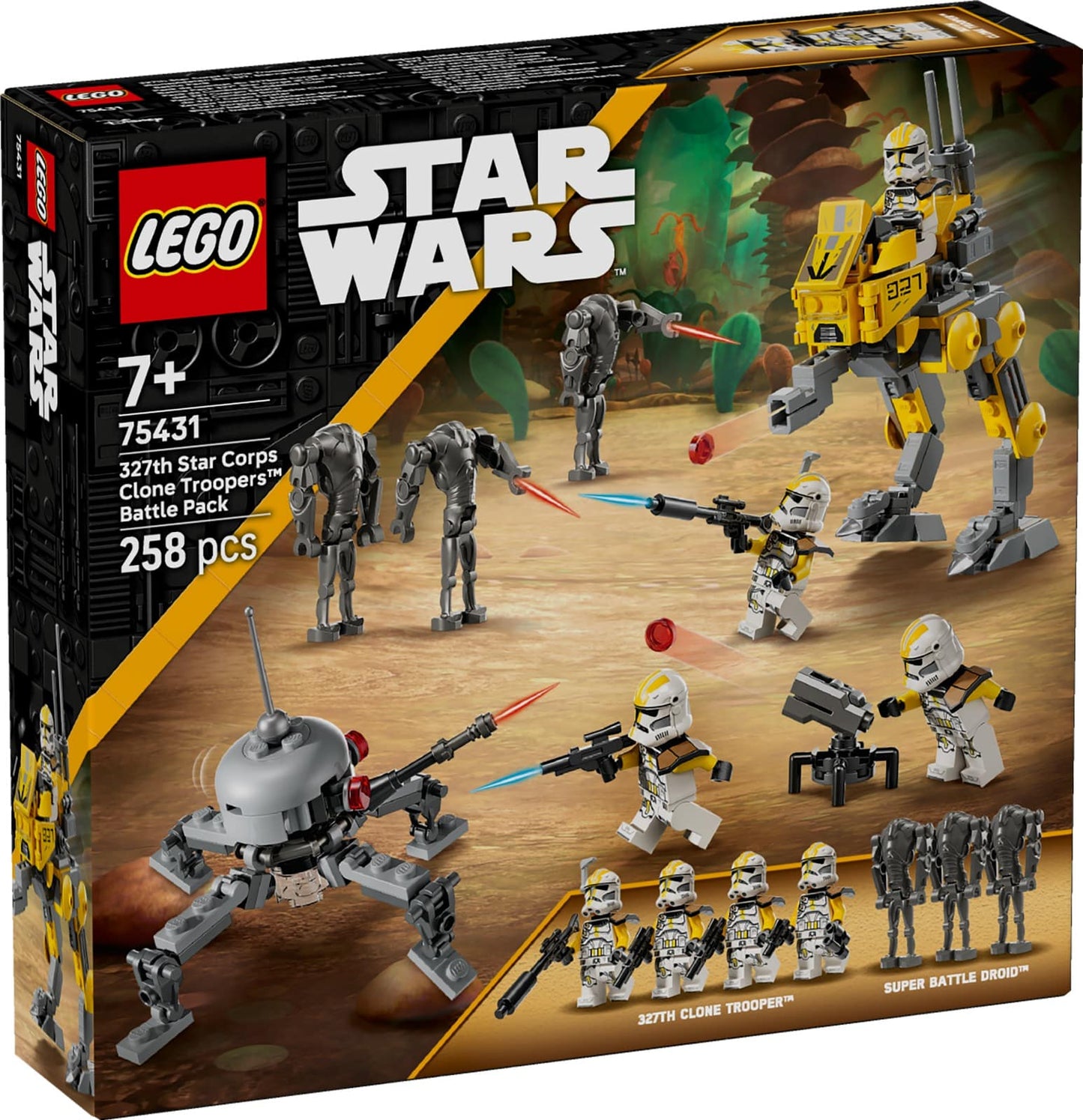 327th Star Corps Clone Troopers™ Battle LEGO 75431-1