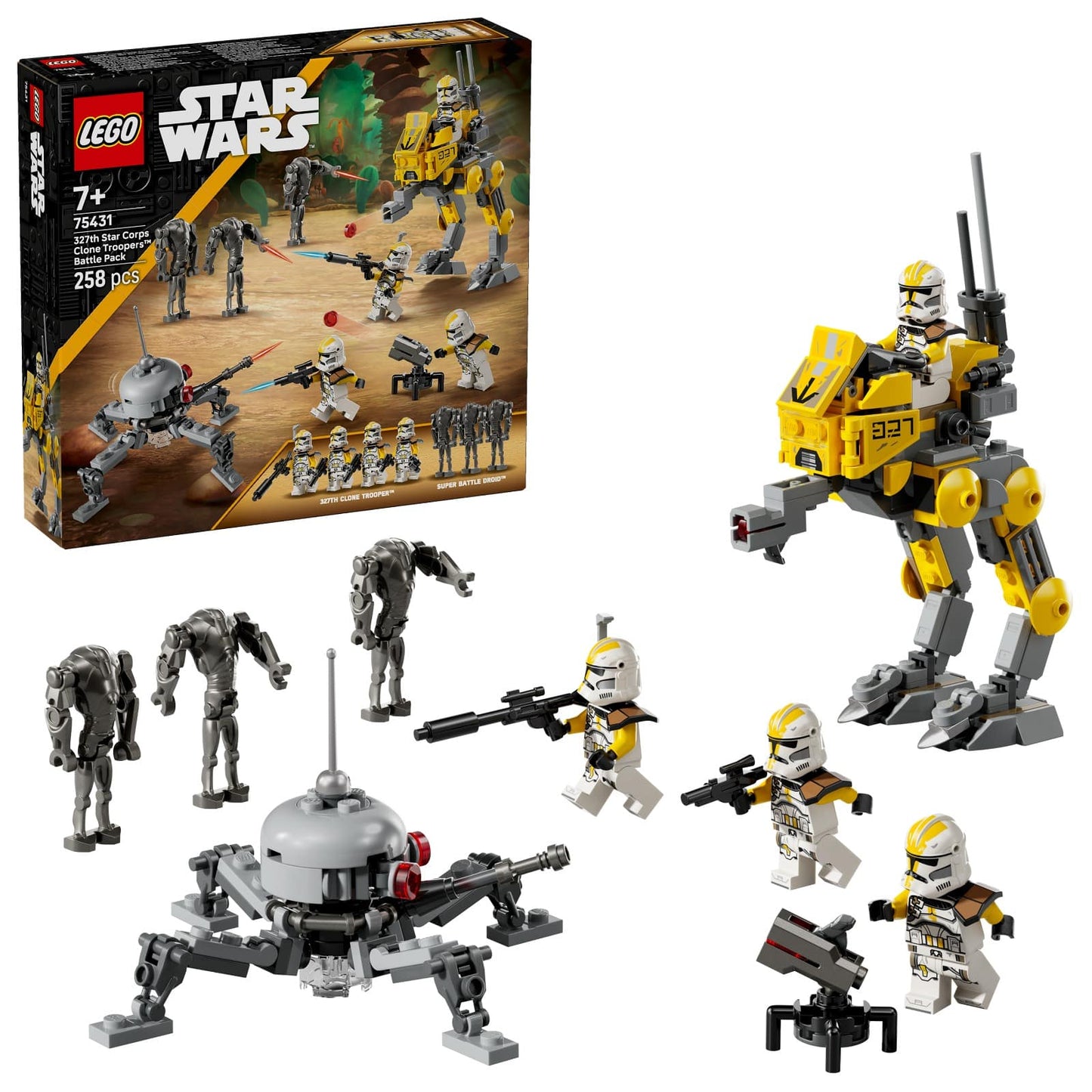 327th Star Corps Clone Troopers™ Battle LEGO 75431-1