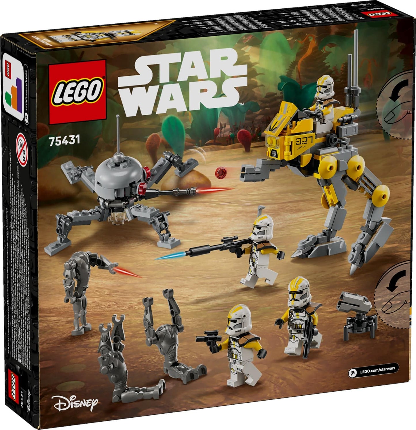 327th Star Corps Clone Troopers™ Battle LEGO 75431-1