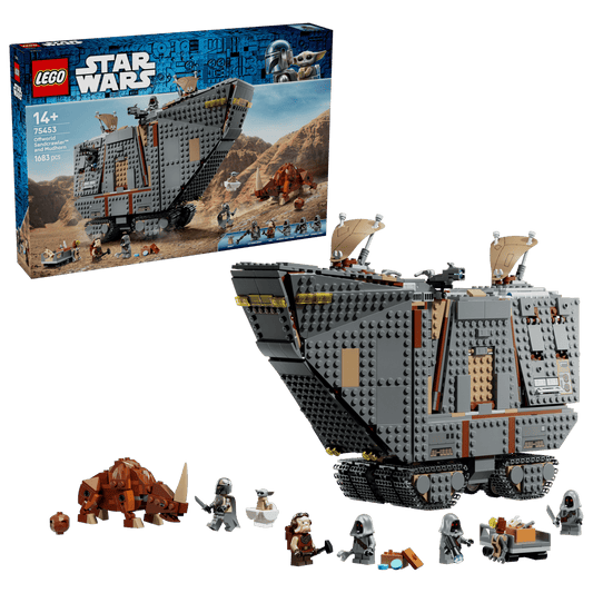 Offworld Sandcrawler and Mudhorn LEGO 75453