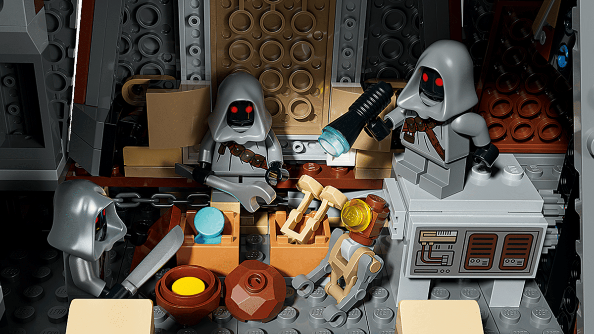 Offworld Sandcrawler and Mudhorn LEGO 75453