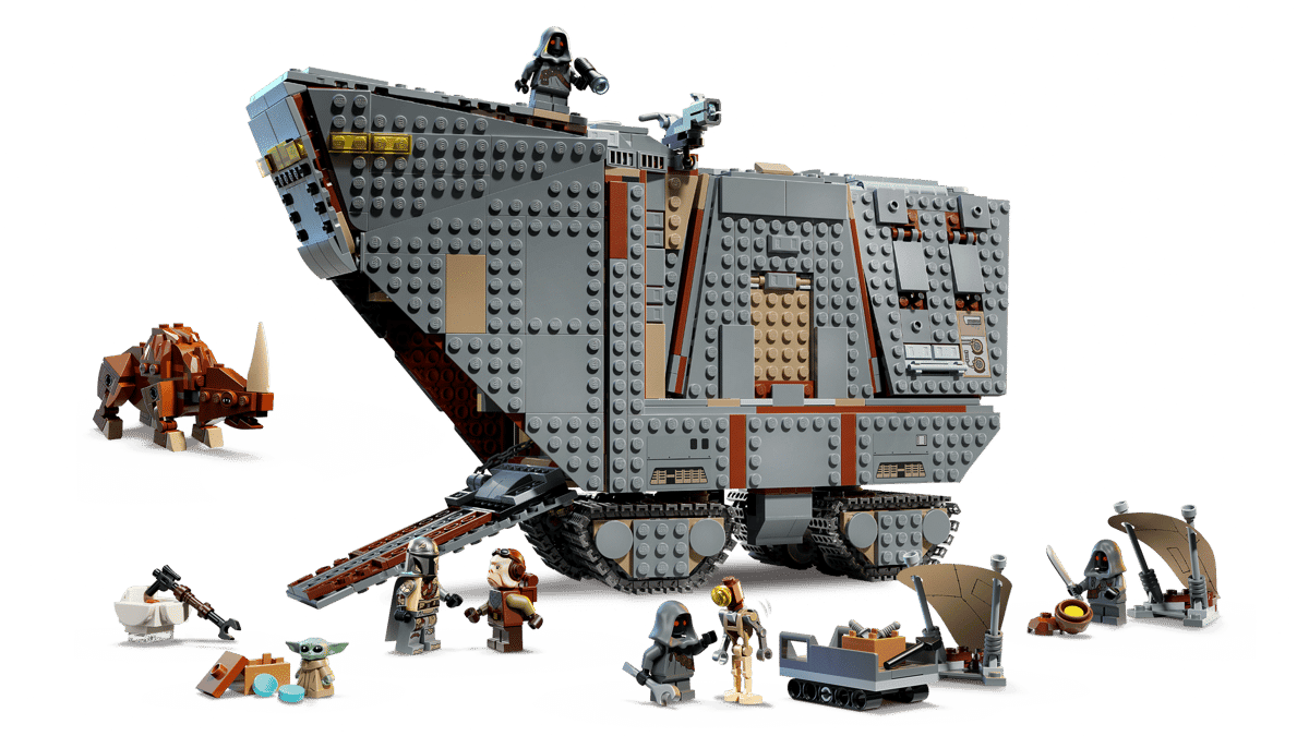 Offworld Sandcrawler and Mudhorn LEGO 75453