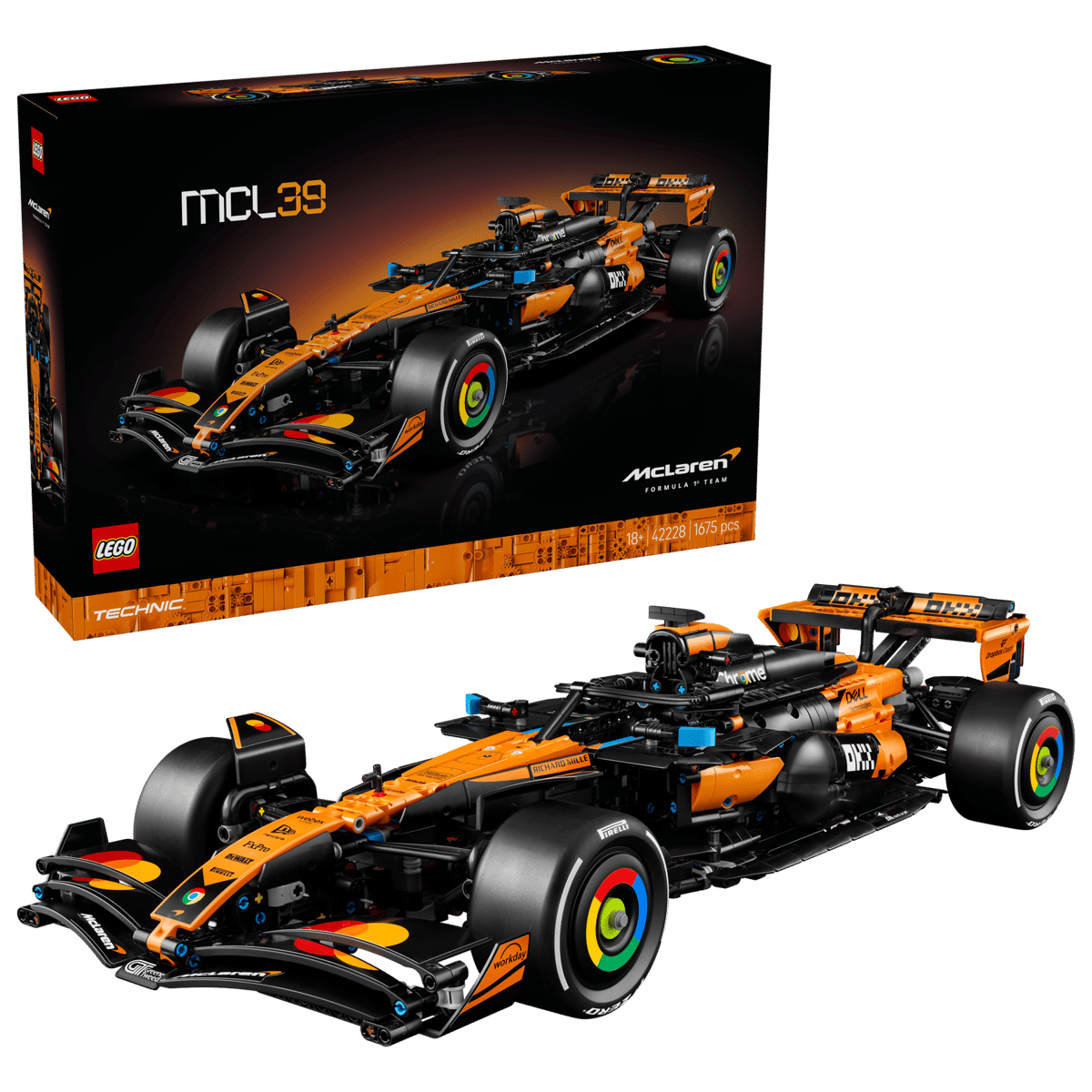 McLaren MCL39 F1 Car LEGO 42228