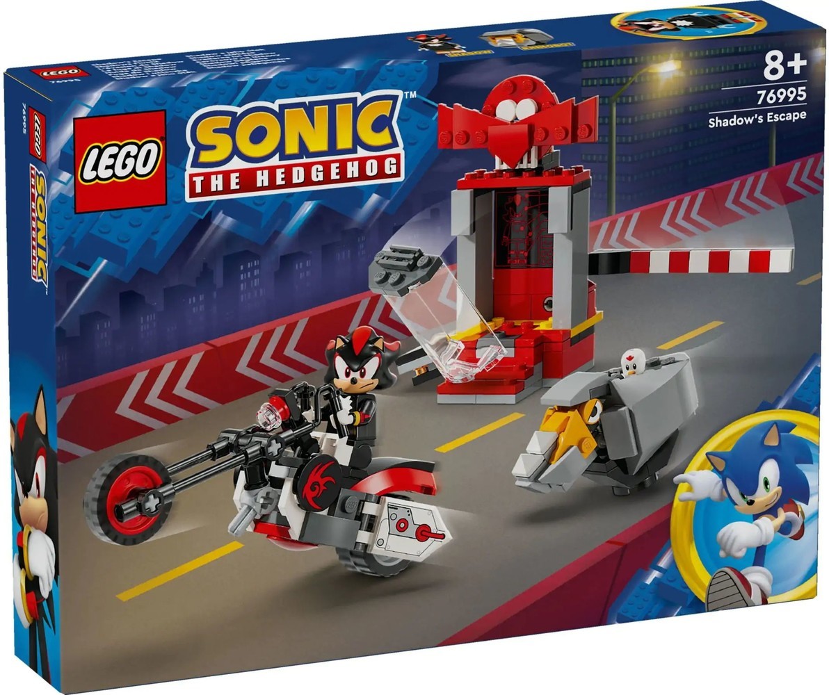 Shadow the Hedgehog ontsnapping Lego 76995