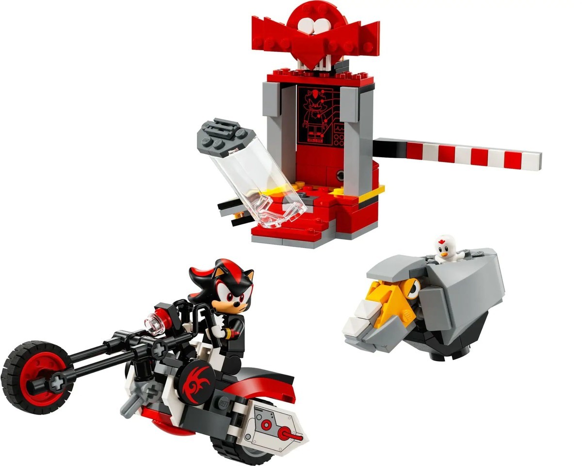 Shadow the Hedgehog ontsnapping Lego 76995