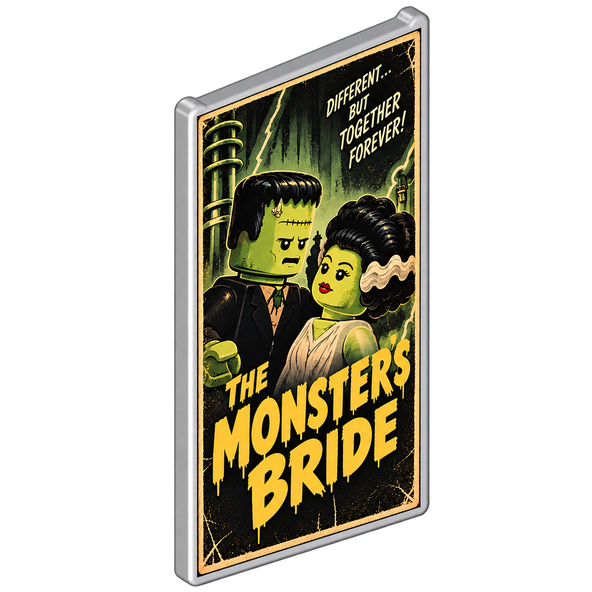 Filmposter: 'The Monsters Bride, Different But Together Forever!'