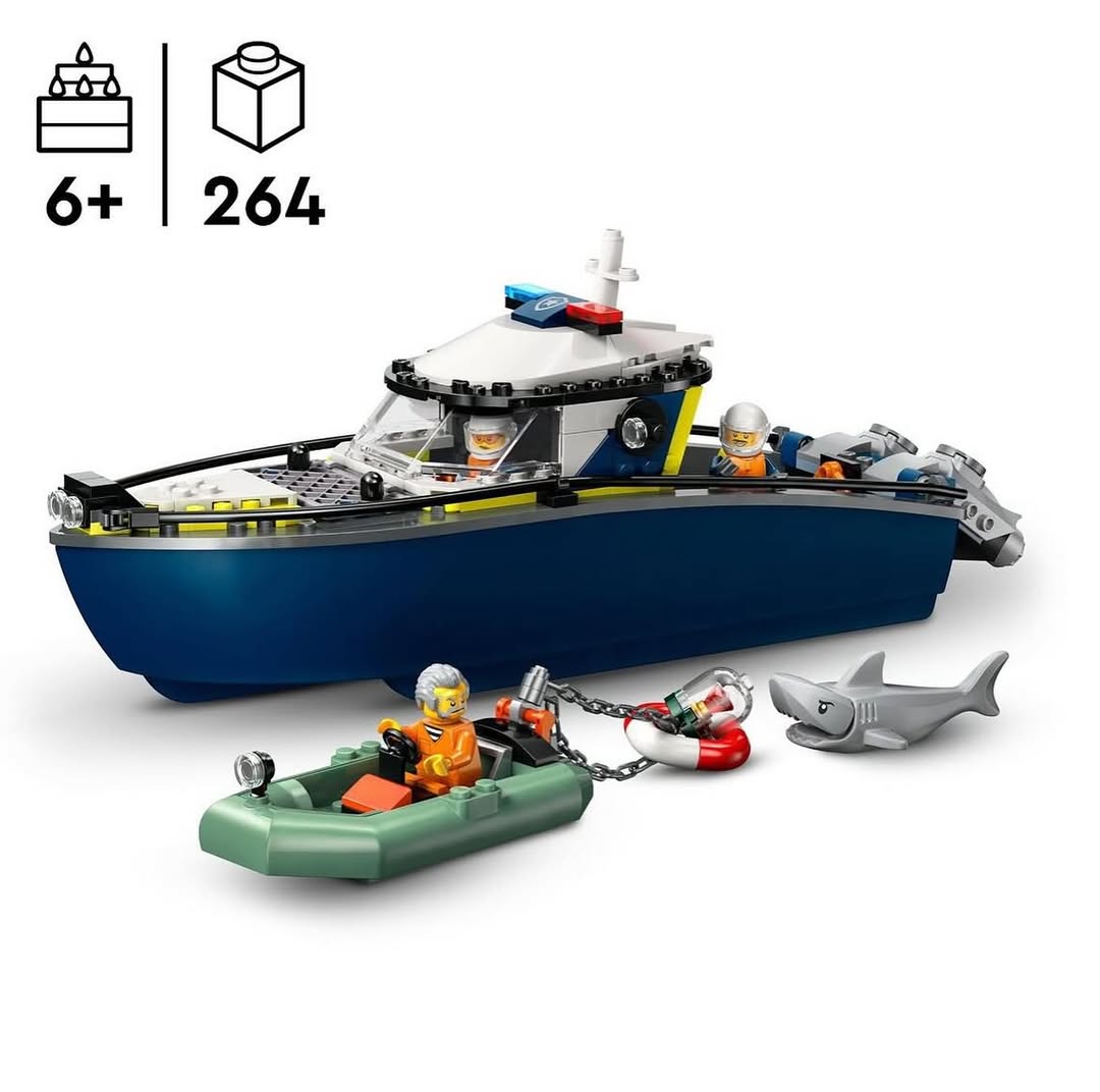 Police Boat Chase LEGO 60456